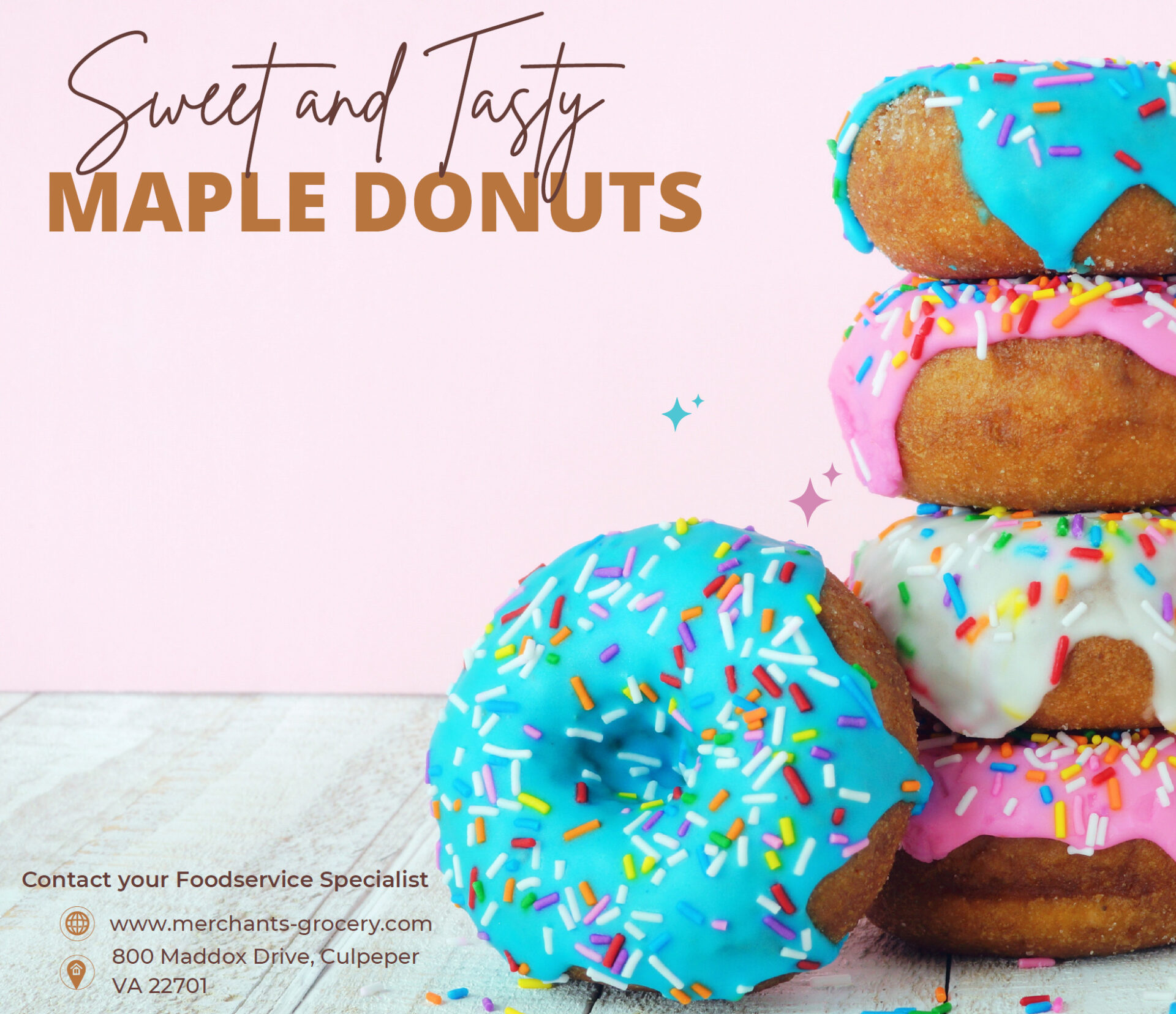 Maple Donuts - Merchants Grocery Company